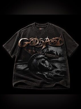 GODSPEED ‘Liberty Ruins’ Premium T-shirt - SIZE XXL - NWT